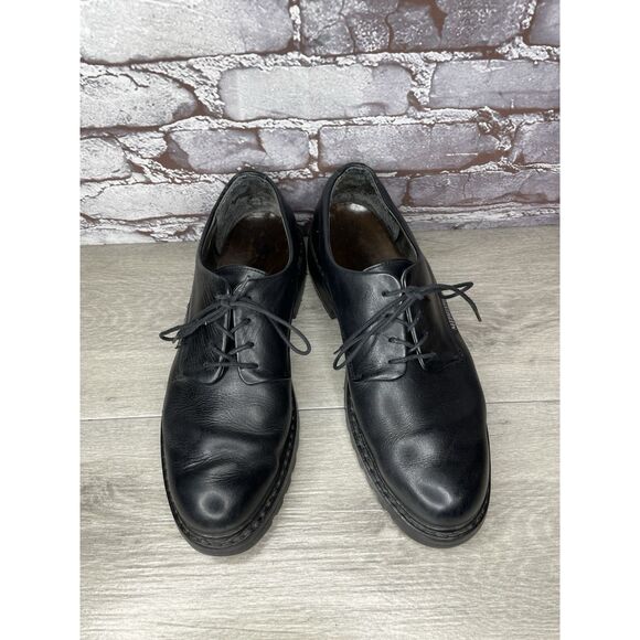Mephisto Sherpa\'s Black Leather Lace Up Heel Oxfords Shoes Men Sz 10.5M US/44EU main image 12